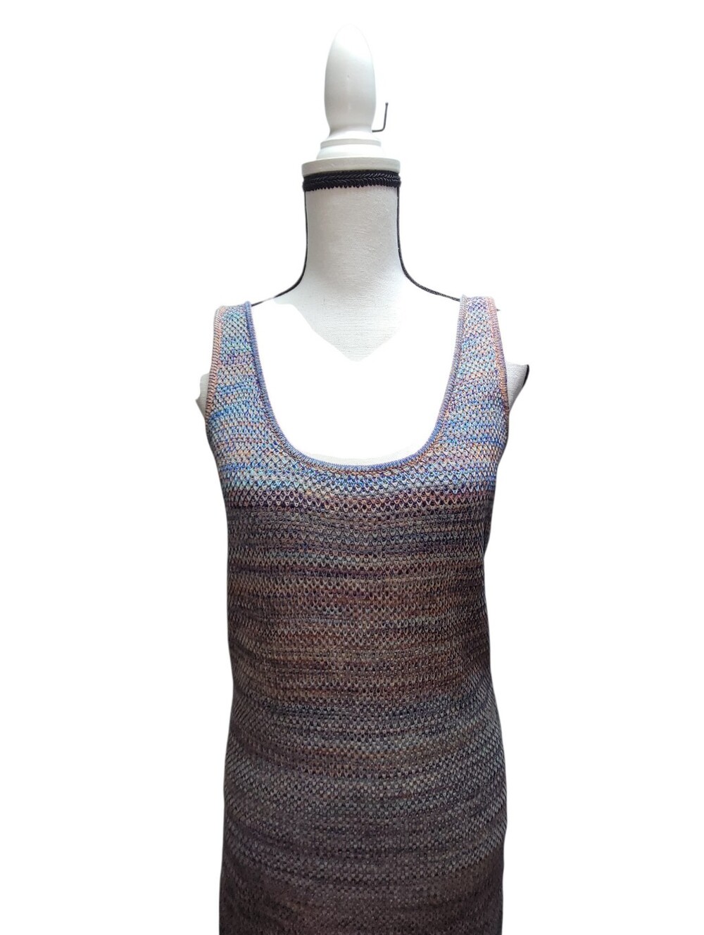 Future Collective x Alani Noelle Multi-Colored Crochet Fringe Dress - Picture 5 of 10
